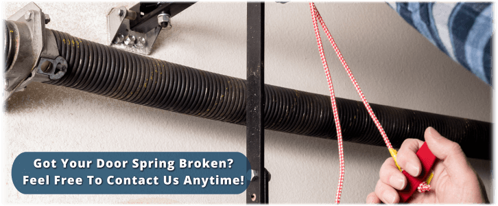 Broken Garage Door Spring Alabaster AL